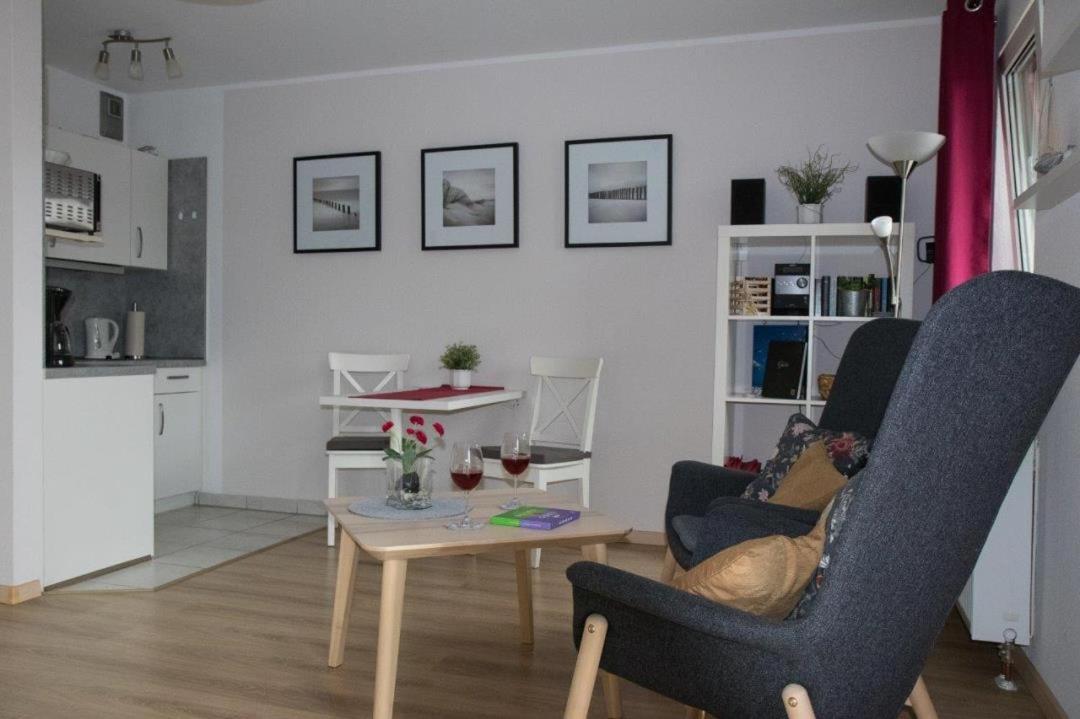 Studio 11 im Haus Stranddistel, modernes Studio im 1 OG fur 2 Personen in Ostseeheilbad Zingst Exterior foto