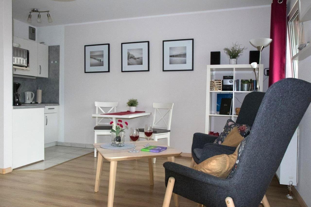 Studio 11 im Haus Stranddistel, modernes Studio im 1 OG fur 2 Personen in Ostseeheilbad Zingst Exterior foto
